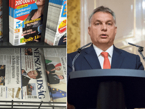Maďarsko čaká protest proti zastaveniu vydávania opozičného denníka a proti Viktorovi Orbánovi