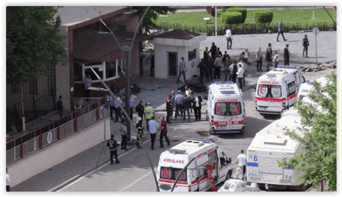 Samovražedný atentát otriasol tureckým mestom Gaziantep