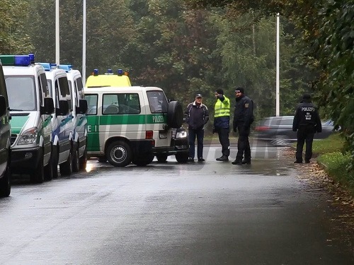 Polícia po útoku v meste Chemnitz