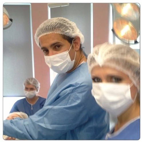 Yassine Ghazi počas operácie.