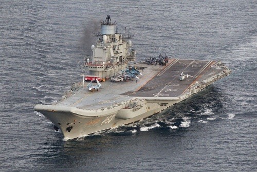 Ruská lietadlová loď Admiral Kuznecov