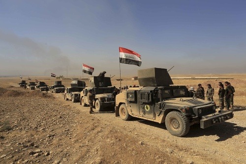 Iracké jednotky.