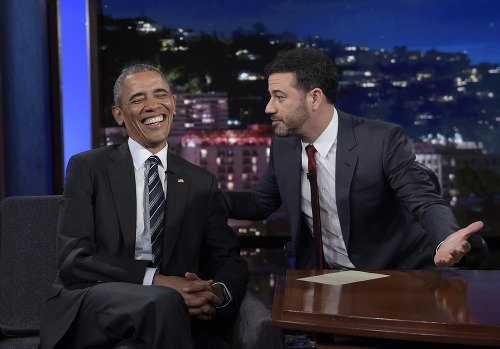 Barack Obama a Jimmy Kimmel