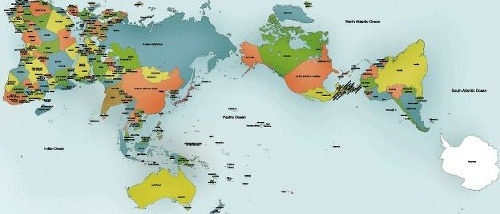 Mapa sveta po novom