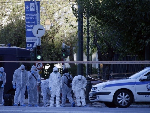 Útok na francúzske veľvyslanectvo v Atenách.