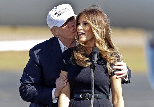 Trump s manželkou