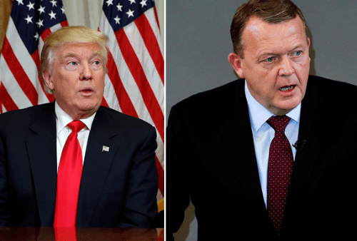 Trump telefonoval s dánskym premiérom Rasmussenom