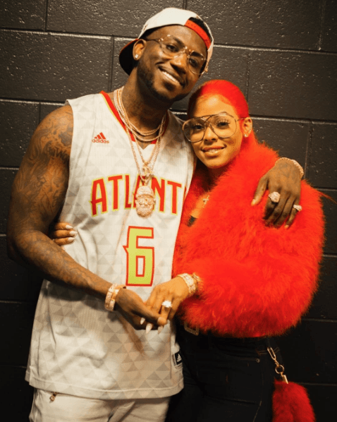 Gucci Mane so snúbenicou Keyshiou Ka'oir