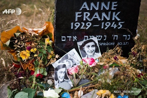 Pomník Anny Frankovej