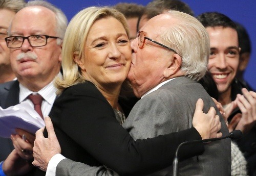Marine Le Pen a Jean-Marie Le Pen