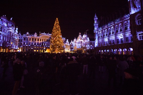 Bruselské námestie Grand Palace