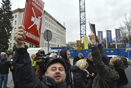 Demonštrácia v Poľsku.