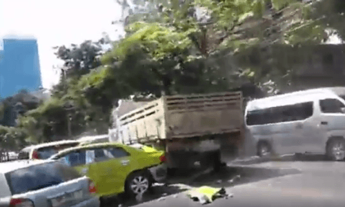 Nehoda v Thajsku