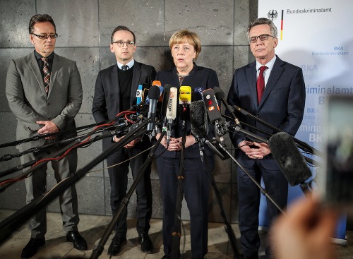 Angela Merkelová hovorí o útoku v Berlíne.