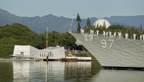 75. výročie útoku na Pearl Harbor.