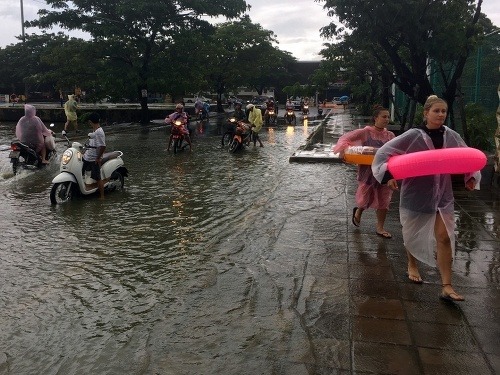 Záplavy v Thajsku.