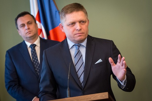 Predseda vlády SR Robert Fico a predseda NR SR Andrej Danko 