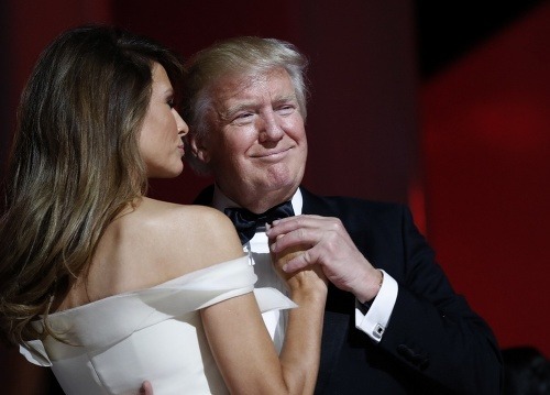 Donald Trump na inauguračnom plese