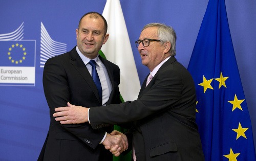 Rumen Radev sa už stretol so šěfom EK Jeanom-Claudom Junckerom