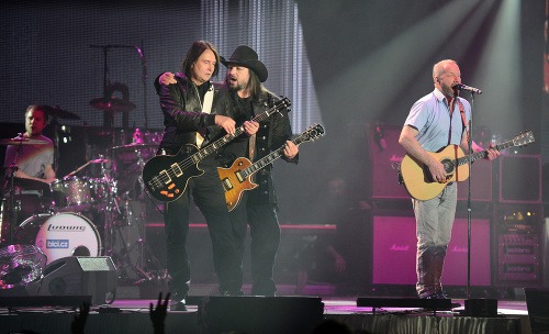 Koncert českej rockovej skupiny Lucie