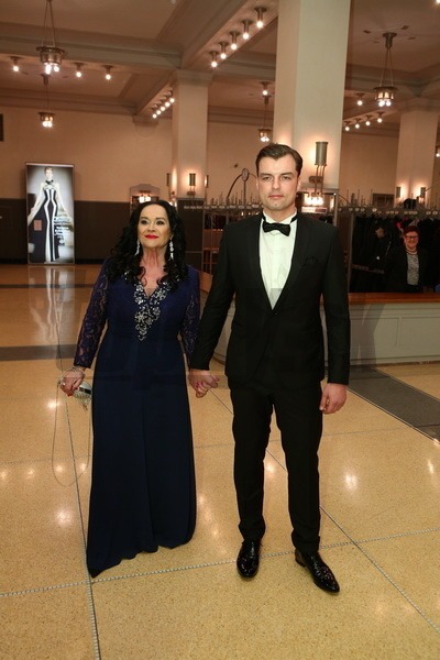 Hana Gregorová a Ondřej Koptík na plese v roku 2017. 