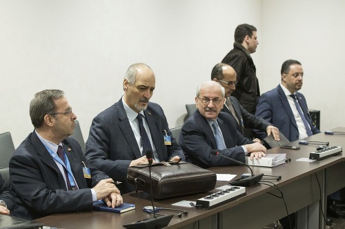 Rokovaní sa účastní aj sýrsky veľvyslanec pre OSN Bašar al-Jaafari