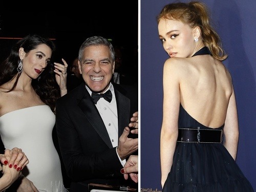 Amal Clooney a Lily-Rose Depp na seba strhli pozornosť. 