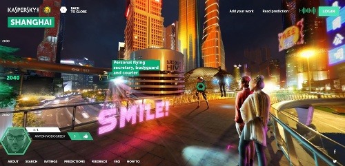 Šanghaj v roku 2040. Za desať rokov technika opäť pokročí.