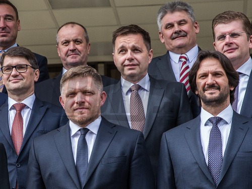 Ministri tretej Ficovej vlády.