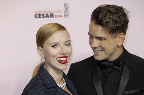 Scarlett Johansson a Romain Dauriac
