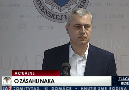 Riaditeľ Národnej kriminálnej agentúry (NAKA) Peter Hraško