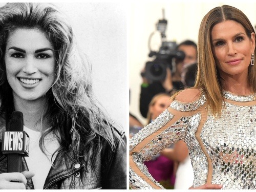 Cindy Crawford je rokmi čoraz krajšia