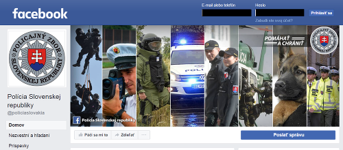 FOTO Polícia na Facebooku: