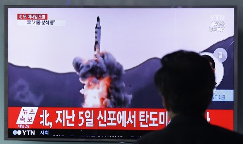 Severná Kórea odpálila ďalšiu raketu.