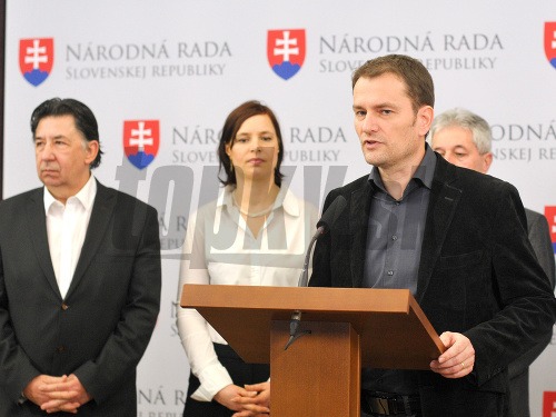 Predseda hnutia OĽaNO - NOVA Igor Matovič 