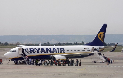 Lietadlo Ryanair.