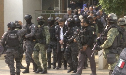 Na videosnímke je vodca drogového gangu Sinaloa Dámaso López, známy aj pod prezývkou 