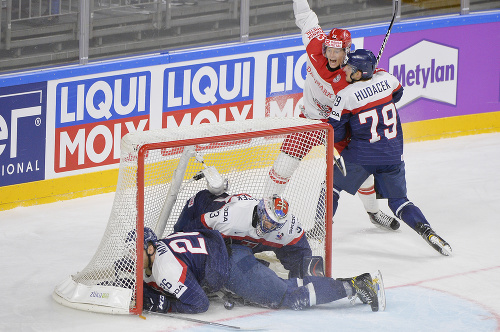 Július Hudáček, Juraj Mikuš a Libor Hudáček a Julian Jakobsen z Dánska