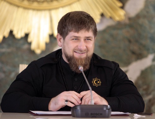 Prezident Čečenskej republiky Ramzan Kadyrov.