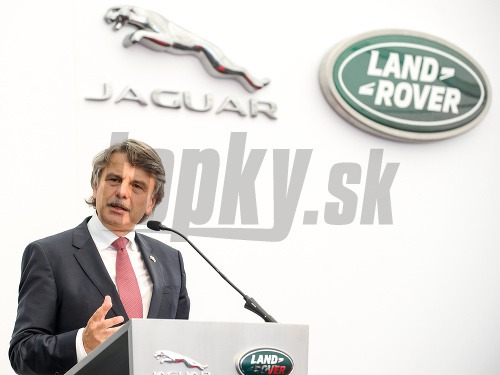 Globálny riaditeľ Jaguar-Land Rover Ralf Speth.