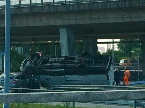 Nehoda pod Prístavným mostom