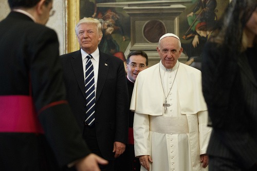 Donald Trump a pápež František