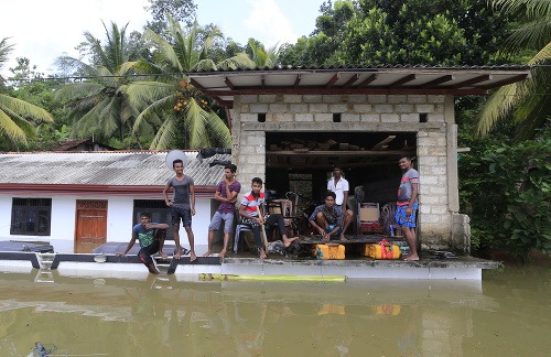 Záplavy na Srí Lanke