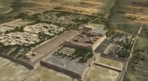 Takto to asi vyzeralo v dobe rozkvetu mesta