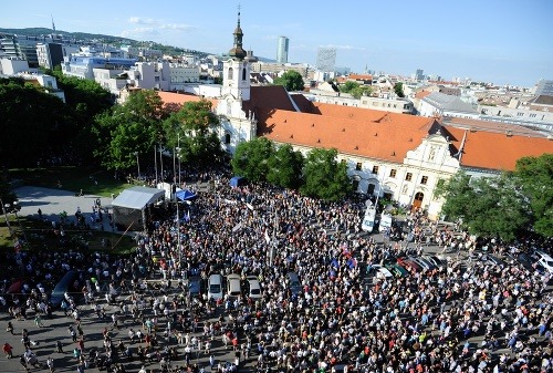 Protikorupčný pochod v Bratislave