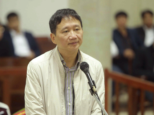 Trinh Xuan Thanh na súde.