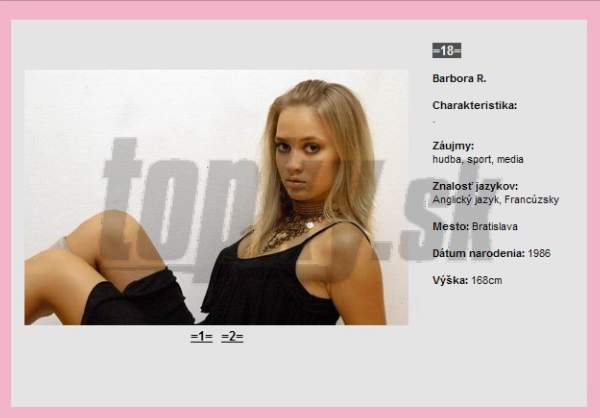 Barbora Rakovská mala do Barbora Rakovská mala do