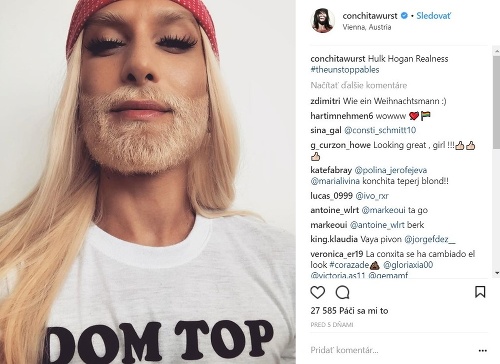 Conchita Wurst radikálne zmenila