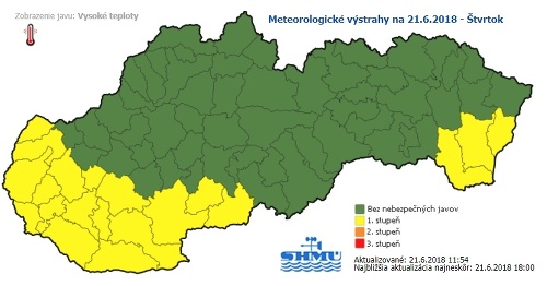 Meteorológovia varujú: Na Slovensko