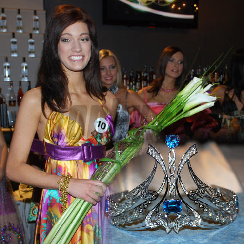 Jasmina Alagič v roku 2009 ako Miss Médiá. 